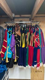 Partij luxe Pieten kostuums | Pieten pakken | fluweel, Diversen, Sinterklaas, Ophalen of Verzenden, Gebruikt