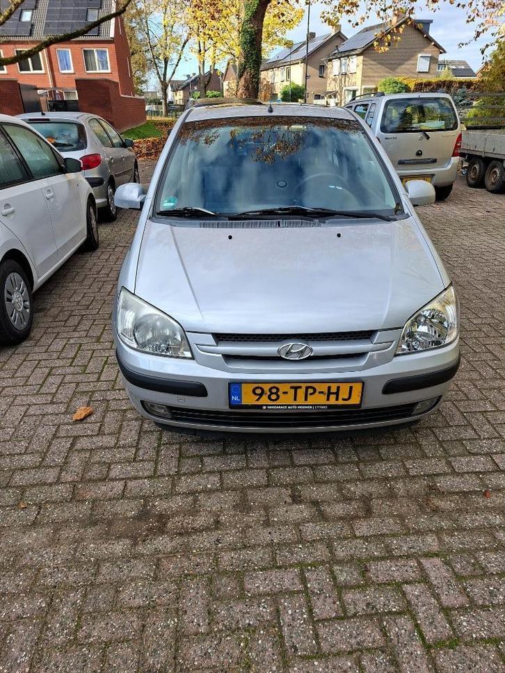 Hyundai Getz 1.3 3DRS 2006 Grijs, Auto's, Hyundai, Particulier, Getz, Airconditioning, Centrale vergrendeling, Elektrische ramen