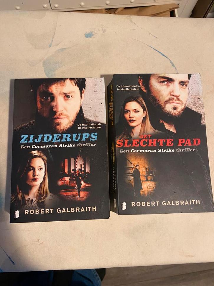 . Cormoran Strike deel 2 & 3 – Robert Galbraith nette staat), Boeken, Thrillers, Gelezen, Europa overig, Ophalen of Verzenden