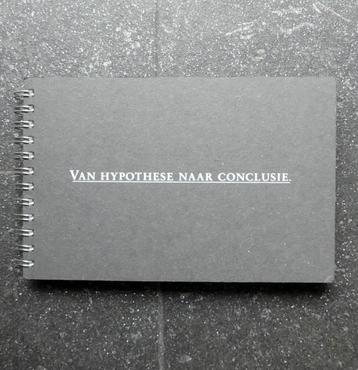 Van hypothese naar conclusie - UvA boekje foto's Ad Nuis beschikbaar voor biedingen