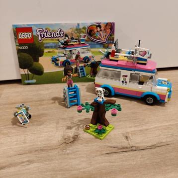 Lego Friends 41333 Olivia's missie voertuig  beschikbaar voor biedingen