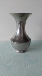 Depoorter tinnen vaas, 23 cm hoog, 14 cm diameter, Antiek en Kunst, Ophalen