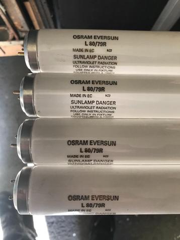 Zonnebank lampen beschikbaar voor biedingen