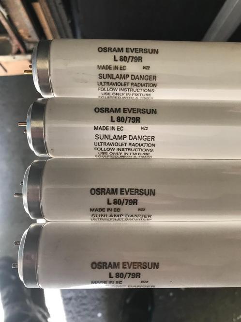 Zonnebank lampen, Witgoed en Apparatuur, Zonnebanken en Gezichtsbruiners, Nieuw, Zonnebank enkelzijdig, Minder dan 10 lampen, Verzenden