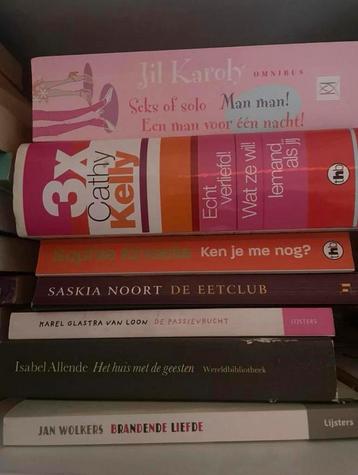 20euro voor al deze boeken! Uitkiezen mag ook beschikbaar voor biedingen