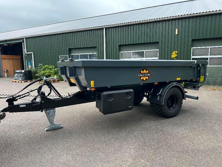 Palmse Trailer PT600E-1A bakkenwagen bakkenkar kipper dumper, Zakelijke goederen, Agrarisch | Werktuigen, Overige, Transport