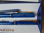 Waterman pennenset  BELASTINGDIENST  UTRECHT-GOOI, Ophalen of Verzenden, Vulpen, Waterman, Met reclame