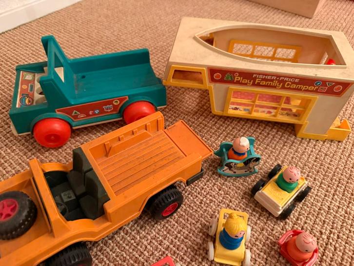Fisher Price verzameling in 1 koop!, Antiek en Kunst, Antiek | Speelgoed, Ophalen of Verzenden