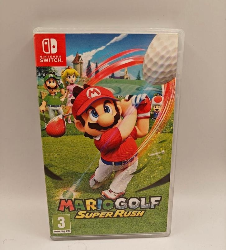 Mario golf super rush Nintendo switch, Spelcomputers en Games, Games | Nintendo Switch, Zo goed als nieuw, Sport, 3 spelers of meer