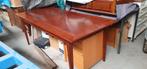 kersenhouten salontafel, Ophalen, 100 tot 150 cm, 50 tot 100 cm, Zo goed als nieuw