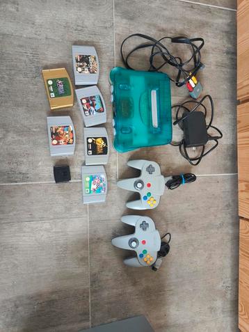 Nintendo 64 + spellen beschikbaar voor biedingen