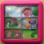Dora houdt van haar vriendjes schuifpuzzel - vanaf 3 jaar, Ophalen of Verzenden, Minder dan 10 stukjes, Zo goed als nieuw, 2 tot 4 jaar