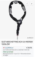 Abus insteek ketting 130cm lang, Ophalen, Gebruikt, Insteekslot