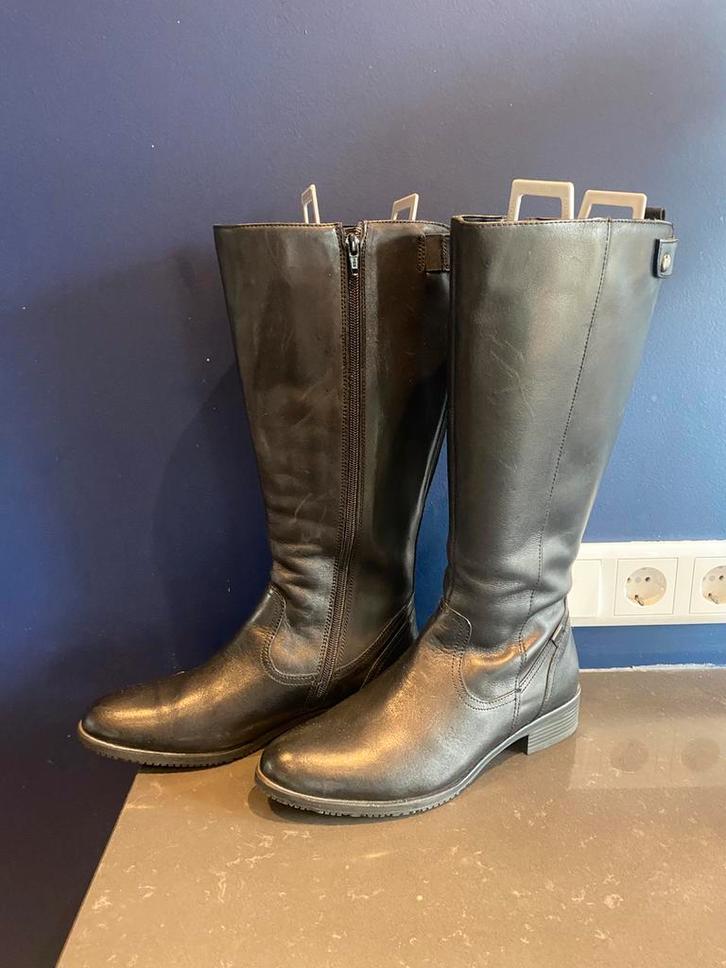 Hush puppies, Kleding | Dames, Schoenen, Zo goed als nieuw, Hoge laarzen, Zwart, Ophalen of Verzenden