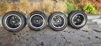 Set winterbanden, 17" LM velgen, TPMS, Hyundai Tucson, Ophalen, Gebruikt, Banden en Velgen, 17 inch