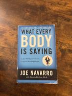 What Every Body Is Saying - Joe Navarro, Ophalen of Verzenden, Zo goed als nieuw, Sociale psychologie
