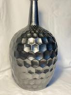 Stijlvolle zilveren metallic decoratieve vaas, Ophalen