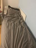 Ikea Flekke bedbank wit met 2 matrassen 80x200 en 2 lades, Huis en Inrichting, Ophalen, Overige materialen, Wit, Tweepersoons