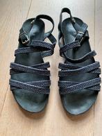 Fred de la Bretionaire sandaaltjes gevlochten, Kleding | Dames, Ophalen of Verzenden, Zo goed als nieuw, Zwart, Sandalen of Muiltjes