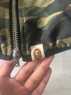 Bape Jas Leger Kindermaat M (beschadigd), Verzenden, Gedragen, Maat 48/50 (M), Groen