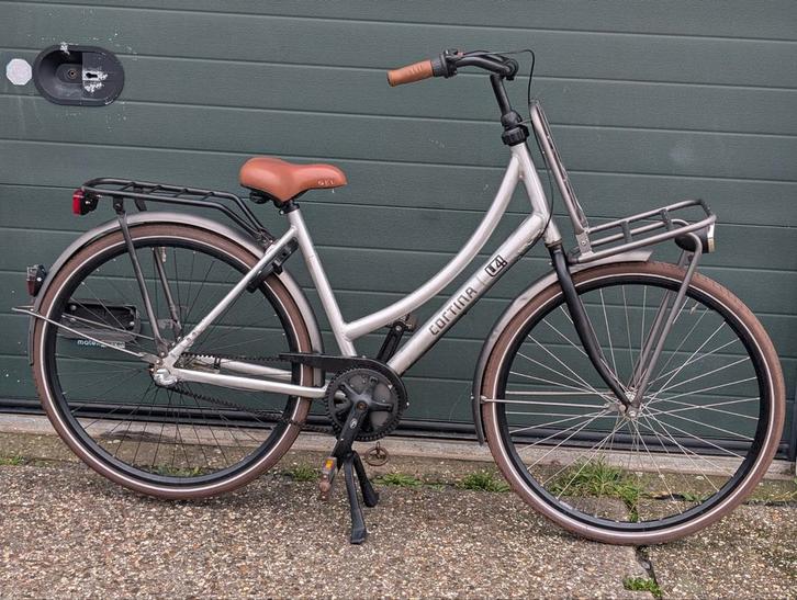 Cortina U4 28 inch met riemaandrijving, Transportfiets, Fietsen en Brommers, Fietsen | Dames | Omafietsen, Zo goed als nieuw, 47 tot 50 cm