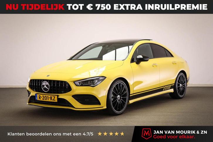 Mercedes-Benz CLA-klasse 180 AMG Line | WIDESCREEN | PANORAM, Auto's, Mercedes-Benz, Bedrijf, Te koop, CLA, ABS, Achteruitrijcamera