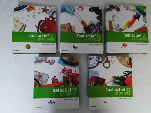Taal actief handleiding taal groep 4, 6 en 7 (versie 4), Boeken, Schoolboeken, Zo goed als nieuw, Nederlands, Overige niveaus