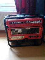Kawasaki GA2300A Generator, Gebruikt, Elektrisch startend, Benzine, Ophalen of Verzenden