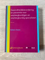 Gezondheidsbevordering en preventie voor verpleegkundigen en, Ophalen of Verzenden, Nieuw, Barbara Sassen