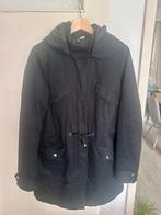 Zwarte H&M Parka - Maat M, Ophalen of Verzenden, Gedragen, Maat 38/40 (M), Zwart
