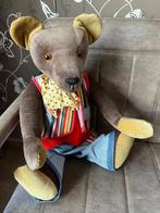 MOOIE antieke beer STOFFEN beer met kleding poten bewegen, Verzamelen, Ophalen of Verzenden, Zo goed als nieuw, Stoffen beer, Overige merken