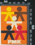 Sticker: PMK (4), Ophalen of Verzenden, Zo goed als nieuw, Bedrijf of Vereniging