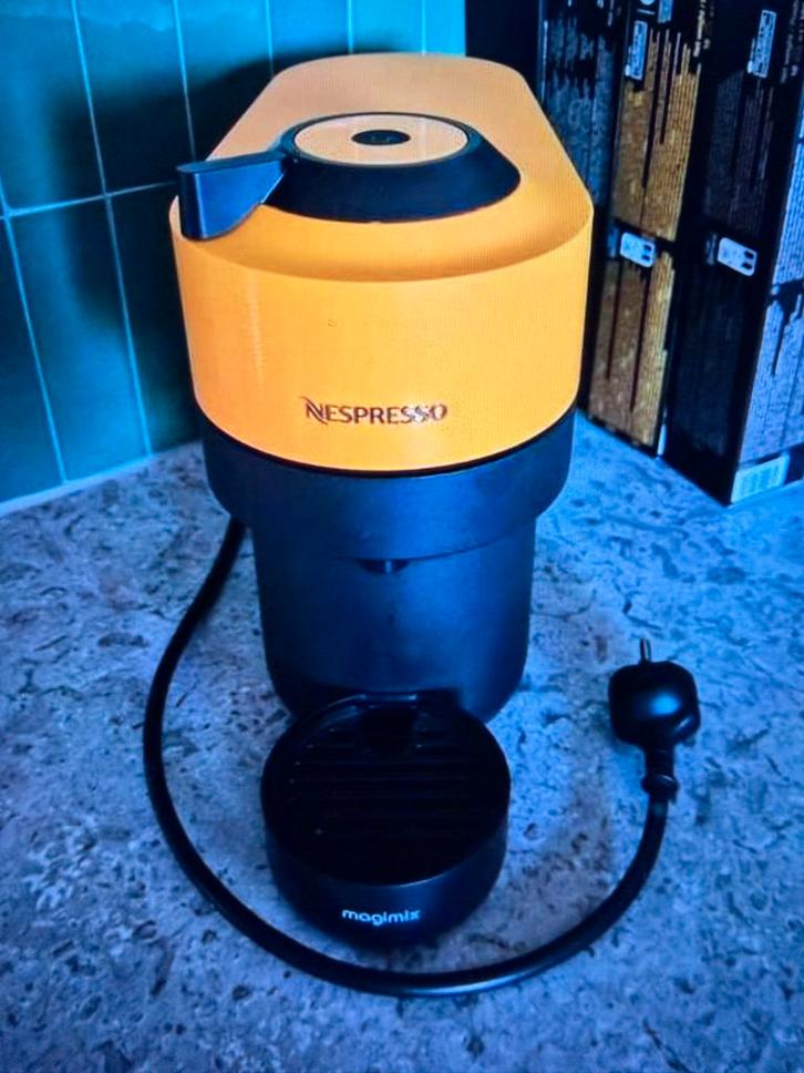 Nespresso Vertuo Magimix Koffiemachine - Zo goed als nieuw!, Witgoed en Apparatuur, Koffiezetapparaten, Zo goed als nieuw, Koffiepads en cups