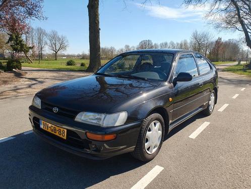 Toyota Corolla 1.6 Gtsi HB E2 1994 Zwart, laatste kans, Auto's, Toyota, Particulier, Corolla, Benzine, Hatchback, Handgeschakeld