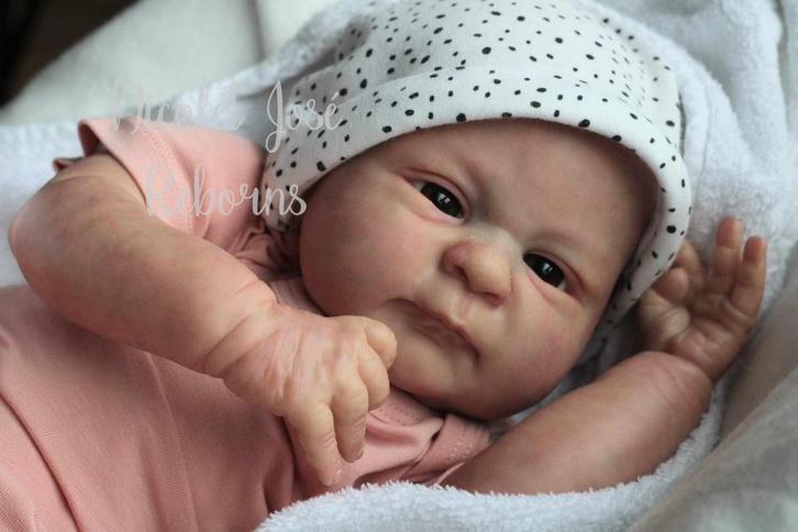 Mooie originele Reborn, Verzamelen, Poppen, Zo goed als nieuw, Pop, Ophalen of Verzenden