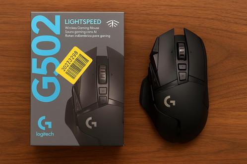 Logitech G G502 LIGHTSPEED, Computers en Software, Muizen, Nieuw, Muis, Rechtshandig, Draadloos, Ergonomisch, Gaming muis, Toetsenbord en muis-set
