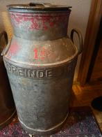 Melkbussen (carbietschieten?), Ophalen, Gebruikt