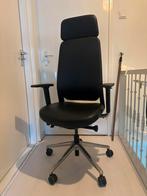 Ikea bureaustoel zwart leer, Ophalen, Zwart, Zo goed als nieuw, Bureaustoel