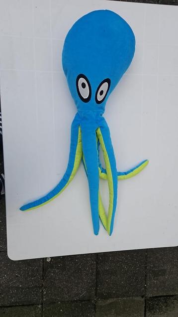 Blauwe Knuffel Octopus beschikbaar voor biedingen