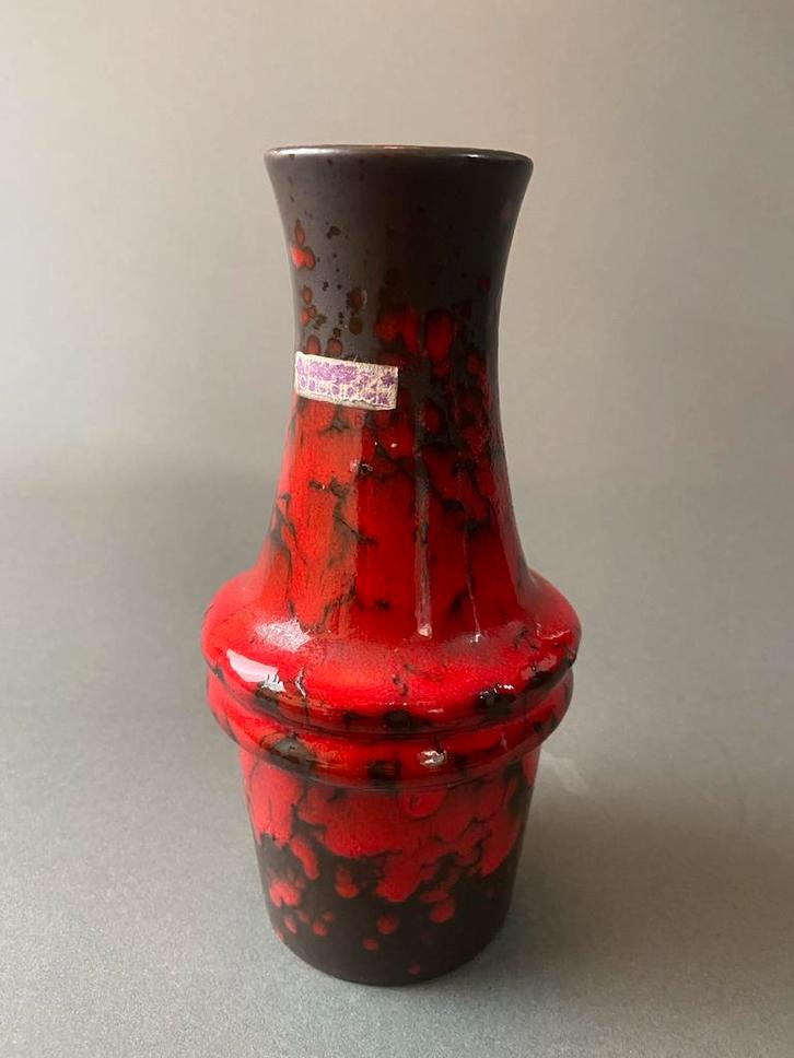 Midcentury W.Germany vaas van Scheurich 209-18, Antiek en Kunst, Antiek | Vazen, Ophalen