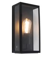 Nieuwe Qazqa Rotterdam buitenlamp - Zwart, Ophalen of Verzenden, Nieuw, Metaal