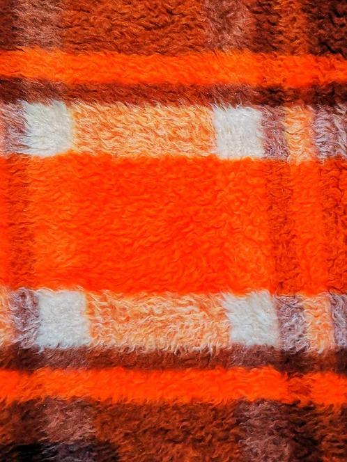 vintage hoogwaardig Didas dralon deken 230* 180cm, Huis en Inrichting, Woonaccessoires | Plaids en Woondekens, Zo goed als nieuw