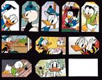 0059) donald duck labeltjes, Ophalen of Verzenden, Donald Duck, Zo goed als nieuw, Overige typen