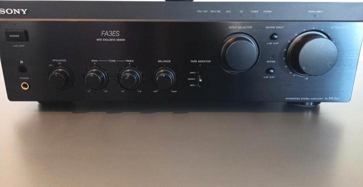 SONY TA-FA 3ES INTEGRATED ES-SERIES RINGKERNTRAFO + PHONO, Audio, Tv en Foto, Versterkers en Receivers, Zo goed als nieuw, Stereo