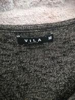 Zwart gouden glitter top Maat m hh, Maat 38/40 (M), Zwart, Vila, Onbekend