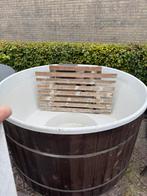 2e hands gebruikte hottub / interne kachel 170cm thermowood, Tuin en Terras, Bubbelbaden en Hottubs, Ophalen of Verzenden, Gebruikt