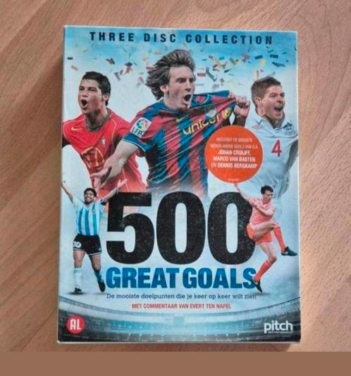 500 Great Goals, Cd's en Dvd's, Dvd's | Sport en Fitness, Zo goed als nieuw, Cursus of Instructie, Alle leeftijden, Ophalen of Verzenden