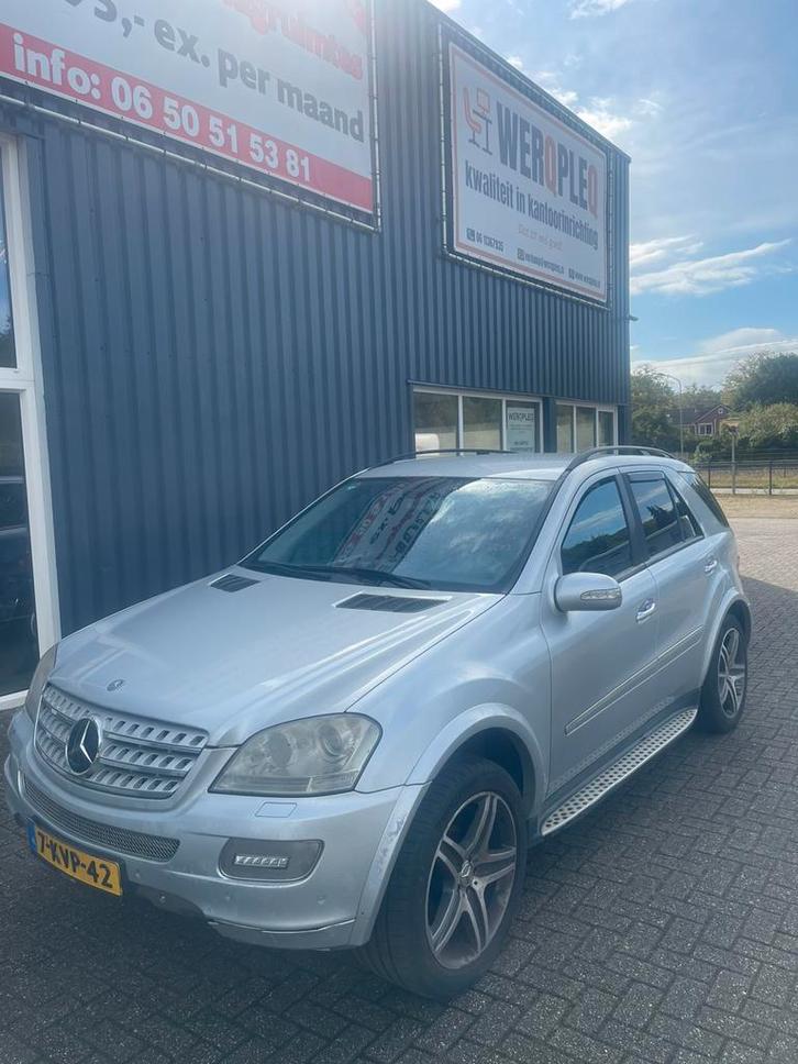 Mercedes-Benz M-Klasse 3.0 CDI Ml320 4MATIC AUT 2006 Grijs, Auto's, Mercedes-Benz, Bedrijf, M-Klasse, 4x4, ABS, Adaptieve lichten