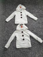 Olaf Hoodies - Maat 98 & 110, Kinderen en Baby's, Babykleding | Overige, Ophalen of Verzenden, Zo goed als nieuw, Disney, Jongetje of Meisje