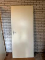 Opdekdeur - 201,5 x 83 cm, Doe-het-zelf en Verbouw, Deuren en Horren, Ophalen, Gebruikt, 80 tot 100 cm, Binnendeur